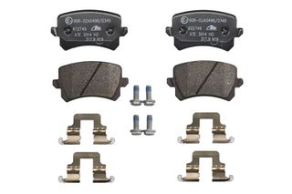 Σετ τακακιών φρένων, δίσκος φρένου AUDI A3, A4 B6, A4 B7, A6 ALLROAD C6, A6 C6, Q3, TT; SEAT ALHAMBRA, ALTEA, EXEO, EXEO ST, LEON, TOLEDO III 1.2-Electric 02.98-12.22