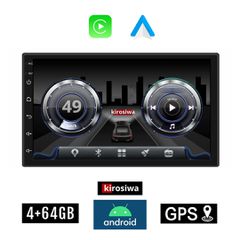 KIROSIWA 4+64GB NISSAN NAVARA D40 (2004-2016) Android οθόνη αυτοκίνητου 4GB με GPS WI-FI (ηχοσύστημα αφής 7" ιντσών Youtube Playstore MP3 USB Radio Bluetooth Mirrorlink DSP 4x60W Apple Carplay Android