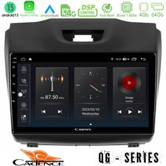 Cadence QG Series 8Core Android13 4+64GB Isuzu D-MAX 2012-2019 Navigation Multimedia Tablet 9″