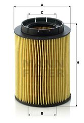 Φίλτρο λαδιού MANN-FILTER HU9326N Volkswagen Golf III StatIon Wagon 2900cc VR6 Syncro 190ps 1994-1999 (0001801509,021115561B,021115562A,05015171AA,1025629)