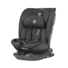 Κάθισμα Αυτοκινήτου 0-36kg iSize Velsa 360° Jet Black Coccolle