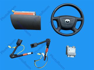 MAZDA TRIBUTE 2.0cc 2002-2008 ΜΕΤΑΧΕΙΡΙΣΜΕΝΑ ΑΝΤΑΛΛΑΚΤΙΚΑ ( set αερόσακων εμπρός οδηγού , συνοδηγού , κλείστρα ζωνών ασφαλείας , εγκέφαλος )