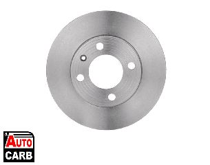 Δισκοπλακα BOSCH 0986478010 για VW DERBY 1981-1984, VW GOLF 1974-1992, VW JETTA 1978-1992