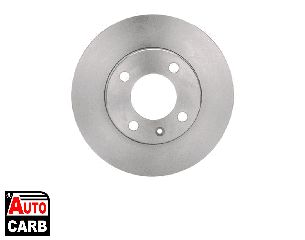 Δισκοπλακα BOSCH 0986478011 για VW CADDY 1979-1992, VW CITI 1978-2010, VW FOX 1987-1993