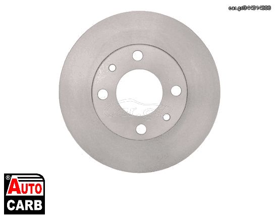 Δισκοπλακα BOSCH 0986478063 για FIAT UNO 1983-2013, FIAT X 1972-1989, LANCIA A 1978-1986