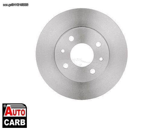 Δισκοπλακα BOSCH 0986478342 για FIAT MAREA 1996-2007, FIAT PANDA 2003-, FIAT PUNTO 1993-2012