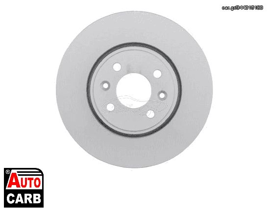 Δισκοπλακα BOSCH 0986478590 για RENAULT LAGUNA 1993-2002, RENAULT MEGANE 1995-2008, RENAULT Megane 2000-2003