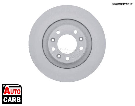 Δισκοπλακα BOSCH 0986479C25 για PEUGEOT 3008 2016-, PEUGEOT 308 2013-2021, PEUGEOT 5008 2016-