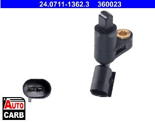 Αισθητηρας Στροφες Τροχου ATE 24071113623 για SEAT LEON 1999-2006, SEAT TOLEDO 1991-2006, SKODA OCTAVIA 1996-2010