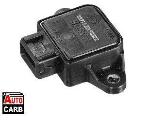 Αισθητ Θεση Πεταλ Γκαζιου BOSCH 0280122004 για SAAB 900 1993-1999, SAAB 9000 1984-1998