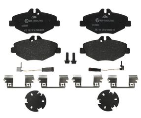 Σετ τακακιών φρένων, δίσκος φρένου MERCEDES E T-MODEL (S211), E (VF211), E (W211) 1.8-3.5 03.02-07.09