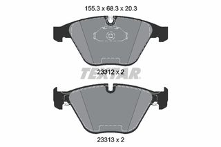 Σετ τακακιών φρένων, δίσκος φρένου BMW 1 (E82), 3 (E90), 3 (E92), 3 (E93), 5 (E60), 5 (E61), 6 (E63), 6 (E64), 7 (E65, E66, E67) 2.0-6.0 07.01-10.13