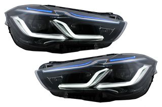 Φανάρια Full led ζευγάρι BMW X1 SUV F48 2015-2020 για απλά μαμά φανάρια αλογόνου 