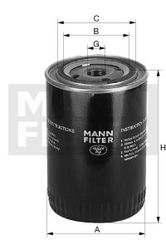 Φίλτρο λαδιού MANN-FILTER W9069 Mitsubishi Pajero 3200cc D 170ps 2007- (1230A046,1230A154,1269907,2446R332D11,2446R332D12)