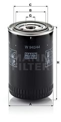 Φίλτρο λαδιού MANN-FILTER W94044 Audi A4 Station Wagon 8D5 1900cc Hybrid 90ps 1998-2001 (028115561E,21785821)