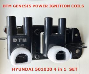 coils DTM 501020 HYUNDAI coupe 4/1 GENESIS POWER COILS 45000 VOLT ΠΟΛΛΑΠΛΑΣΙΑΣΤΕΣ / ΤΙΜΗ 1 ΤΜΧ (4 coils in 1)