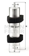 Φίλτρο καυσίμου MANN-FILTER WK6003 Audi A4 8K2 2000cc TDI Quattro 177ps 2011-2015 (8K0127400,8K0127400A,8K0127400C,8T0127401A)