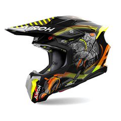Κωδ.280996 Κράνος Airoh Twist 3 Toxic gloss τηλ.215-215-8211