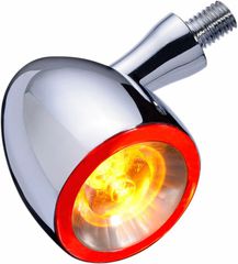 Κωδ.296735 KELLERMANN φλας Led πίσω Bullet 1000 180.100 Διάφανο κρύσταλλο 1τεμ τηλ.215-215-8211