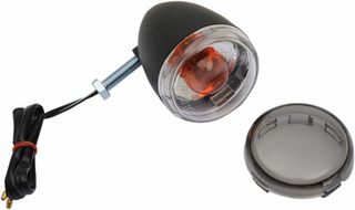 ---Κλειστά έως 21/8/2026--- DRAG SPECIALTIES φλας Incandescent πίσω L12-0232BR/M Clear Smoke 1τεμ