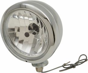---Κλειστά έως 21/8/2026--- DRAG SPECIALTIES spotlight Halogen 70256 Διάφανο κρύσταλλο 1τεμ