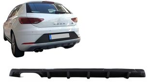 ΠΙΣΩ ΣΠΟΙΛΕΡ Rear Bumper Diffuser Seat Leon FR Mk3 Facelift 5F Hatchback (2017-2020)