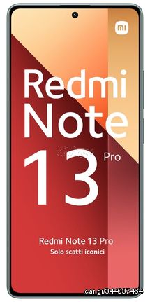 Xiaomi Redmi Note 13 Pro 16.9 cm (6.67") Hybrid Dual SIM Android 12 4G USB Type-C 8 GB 256 GB 5000 mAh Green