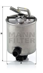 Φίλτρο καυσίμου MANN-FILTER WK9011 Nissan Pathfinder 2500cc dCi 4x4 163ps 2005- (16400EC00B,16400EC00D)