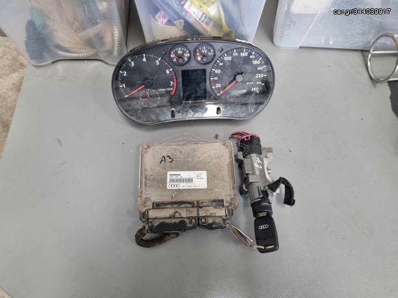 ΣΕΤ ΕΓΚΕΦΑΛΟΣ ΜΕ IMMOBILIZER ΚΑΝΤΡΑΝ AUDI A3 1.6