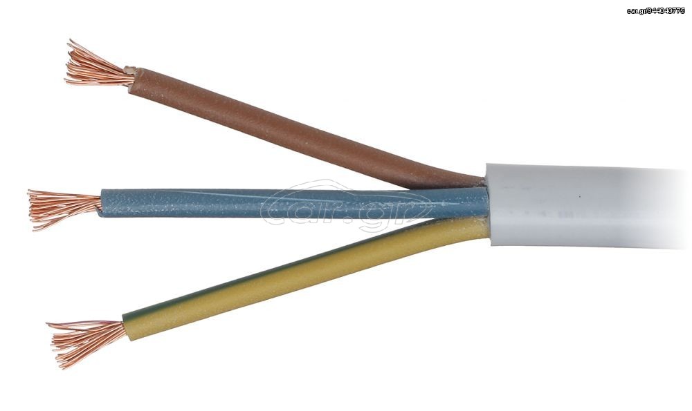 ΚΑΛΩΔΙΟ ΡΕΥΜΑΤΟΣ ΗΛΕΚΤΡΟΛΟΓΙΚΟ 2X2.5mm ΕΥΚΑΜΠΤΟ