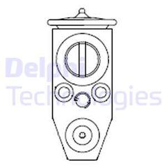 DELPHI ΒΑΛΒΙΔΑ ΕΚΤΟΝΩΣΗΣ A/C DELPHI CB1016V