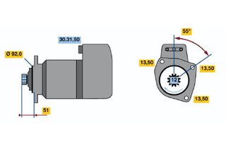 BOSCH ΜΙΖΑ FORD BOSCH 0986016100