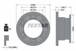 TEXTAR ΔΙΣΚΟΠΛΑΚΕΣ TEXTAR 93127300