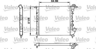 VALEO ΨΥΓΕΙΟ ΜΗΧΑΝΗΣ VALEO 816655