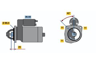 BOSCH ΜΙΖΑ RENAULT BOSCH 0986010960