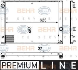 BEHR-HELLA ΨΥΓΕΙΟ BMW HELLA 8MK 376 745-761