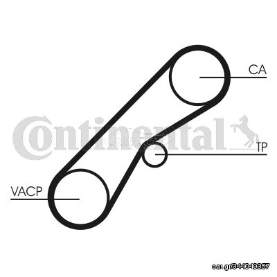 CONTITECH ΙΜΑΝΤΑΣ ΧΡΟΝΙΣΜΟΥ (Δ:107) RENAULT CONTINENTAL CTAM CT857