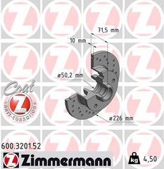 ZIMMERMANN ΔΙΣ/ΚΕΣ ΤΡΥΠΗΤΕΣ SPORT VAG COAT Z ZIMMERMANN 600.3201.52