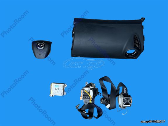 MAZDA CX-7 2006-2012 ΜΕΤΑΧΕΙΡΙΣΜΕΝΑ ΑΝΤΑΛΛΑΚΤΙΚΑ ( set αερόσακων εμπρός οδηγού , συνοδηγού , ζώνες ασφαλείας , εγκέφαλος )