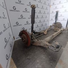 Opel Astra J Γέφυρα πίσω κομπλέ με αμορτισέρ άκρα δισκόφρενα δαγκάνες και ζυγαριά