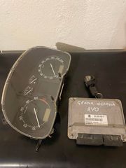 SKOADA OCTAVIA 4 AVU ΣΕΤ IMMOBILAIZER  ΜΕ ΝΟΥΜΕΡΑ ΕΓΚΕΦΑΛΟΥ 06A906033K 