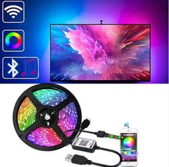 SMART ΤΑΙΝΙΑ LED ΓΙΑ ΤΗΛΕΟΡΑΣΗ ΜΕ ΕΦΑΡΜΟΓΗ USB, 2ΜΕΤΡΑ