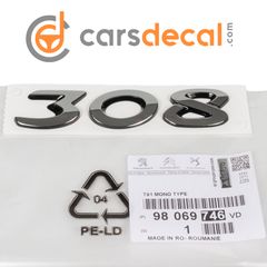 Peugeot 308 Γνήσιο Σήμα Πορτμπαγκάζ 
