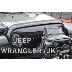 ΑΝΕΜΟΘΡΑΥΣΤΗΣ ΚΑΠΩ ΑΥΤΟΚΙΝΗΤΟΥ ΓΙΑ Jeep Wrangler 2007-2018 ΑΠΟ ΕΥΚΑΜΠΤΟ ΦΙΜΕ ΠΛΑΣΤΙΚΟ Heko - 1 ΤΕΜ.