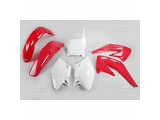 ΚΙΤ ΠΛΑΣΤΙΚΩΝ HONDA CRF 450R 2004 OEM ΑΣΠΡΟ-ΚΟΚΚΙΝΟ HOKIT107@999 | UFO