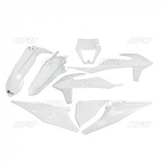 ΚΙΤ ΠΛΑΣΤΙΚΩΝ KTM EXC EXC-F 150/250/300/350/450/500 2020-2023 ΑΣΠΡΟ KTKIT527@042 | UFO