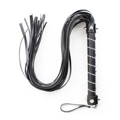 NAUGHTY TOYS Bondage flogger with Rhinestone wrapped handle