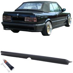 Αεροτομή Πορτ Παγκάζ Για Bmw 3 E30 82-94 M-Tech 1 Look Lipspoiler Από Abs Πλαστικό