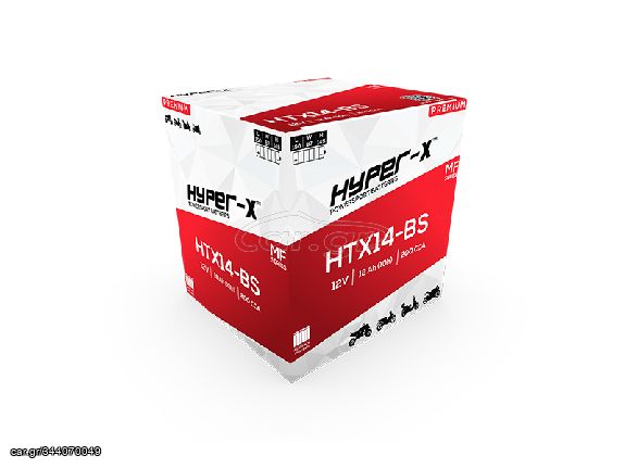 ΜΠΑΤΑΡΙΑ HTX14-BS HYPER-X