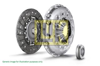 Σετ συμπλέκτη LUK 623309400 Audi A3 2000cc FSI 150ps 2003-2008 (02A141165A,02A141165D,02A141165E,02A141165G,02A141165M)